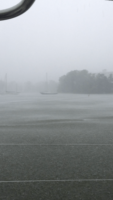 Big rain at Back Creek