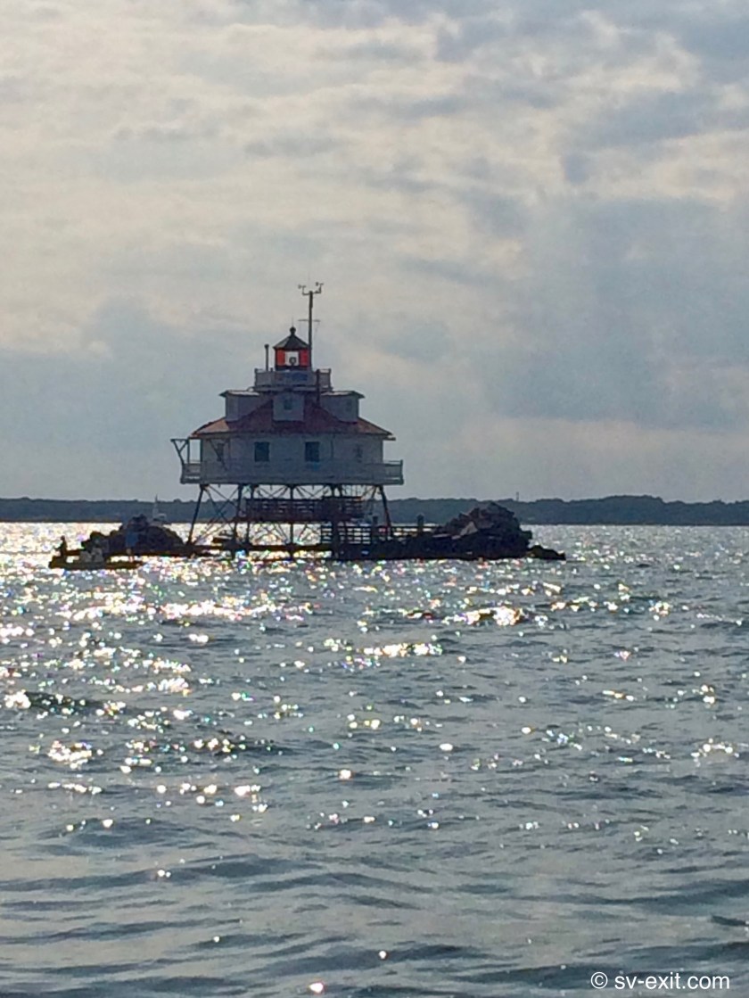 Thomas Point Shoal Lighthouse - August 26, 2017