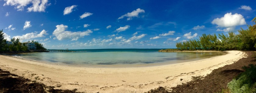 Marsh Harbour beach, Abacos, Bahamas - December 2018