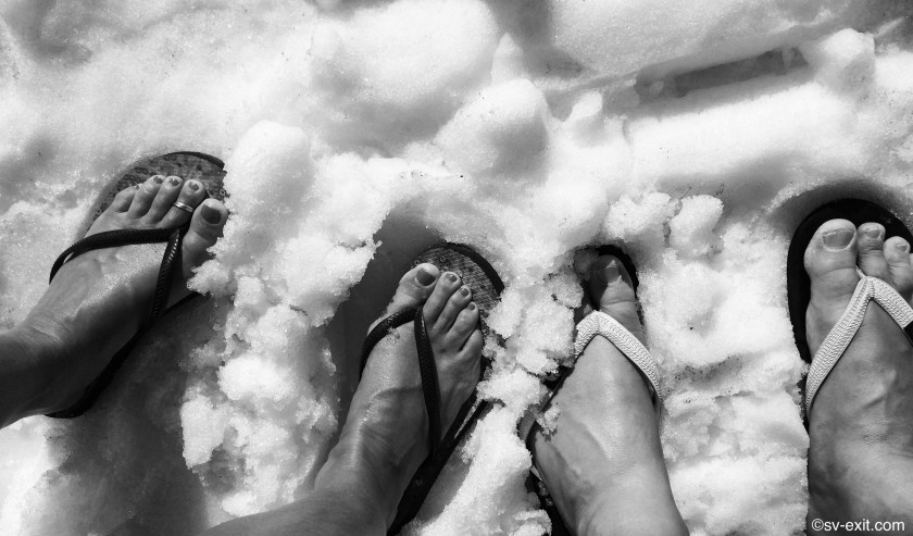 On Schweitzer Mt. outside Sandpoint, ID - 5/10/17