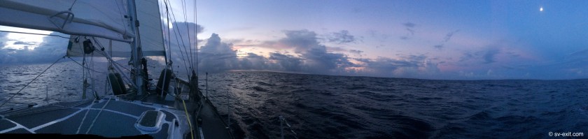 Twilight 75nm offshore