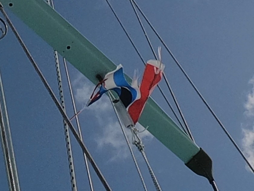 Bahamas courtesy flag - terminal condition